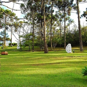 Jardim de esculturas do Museu Felícia Leirner